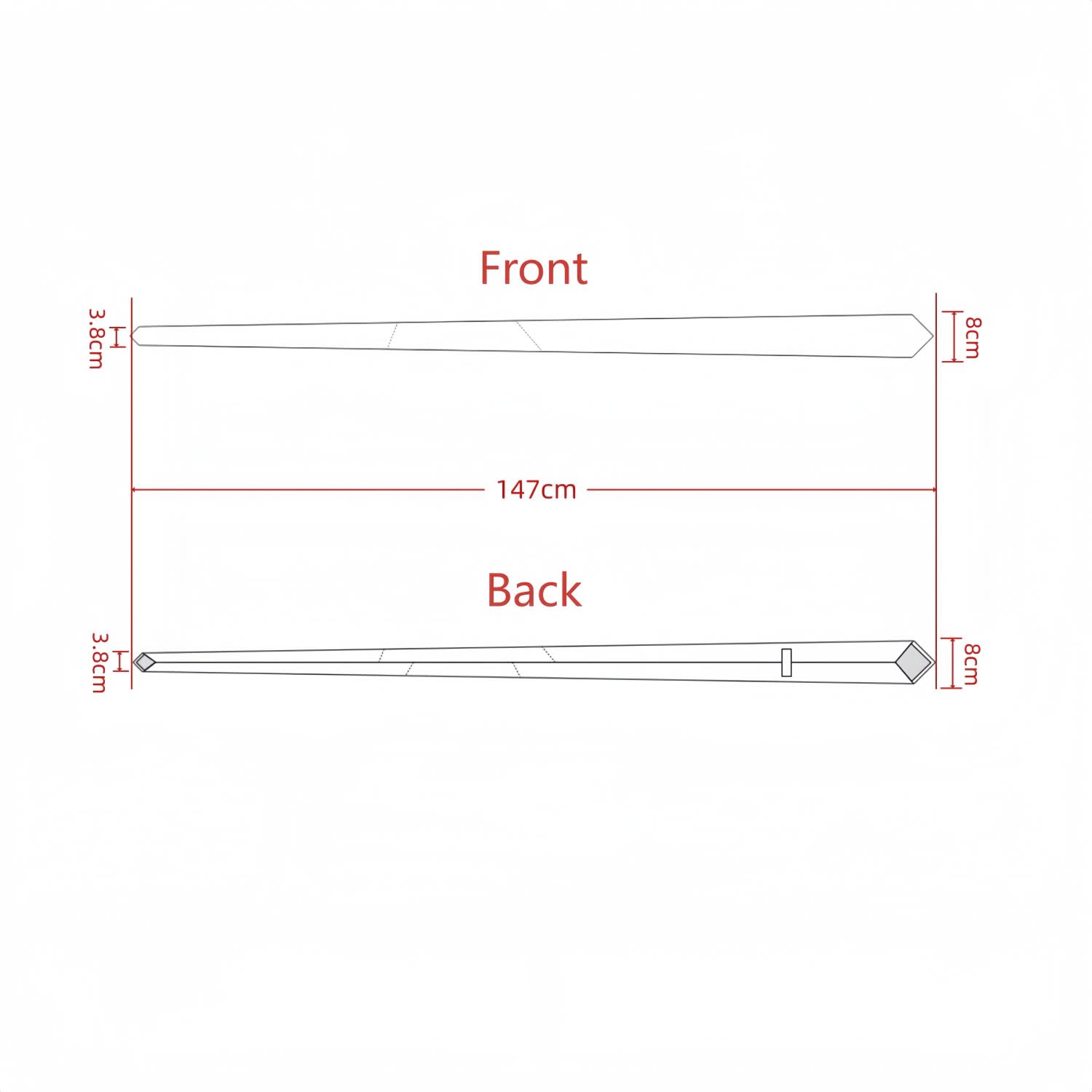 Picture of 8cm Wide 100% Polyester Printed Tie