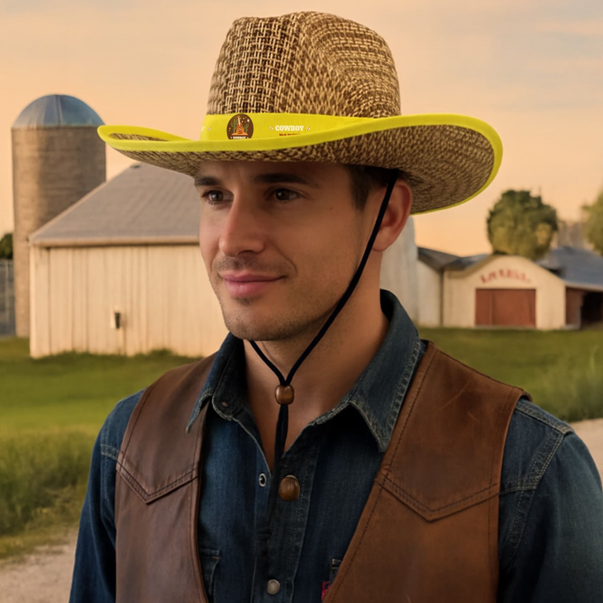 Picture of Western Straw Hat