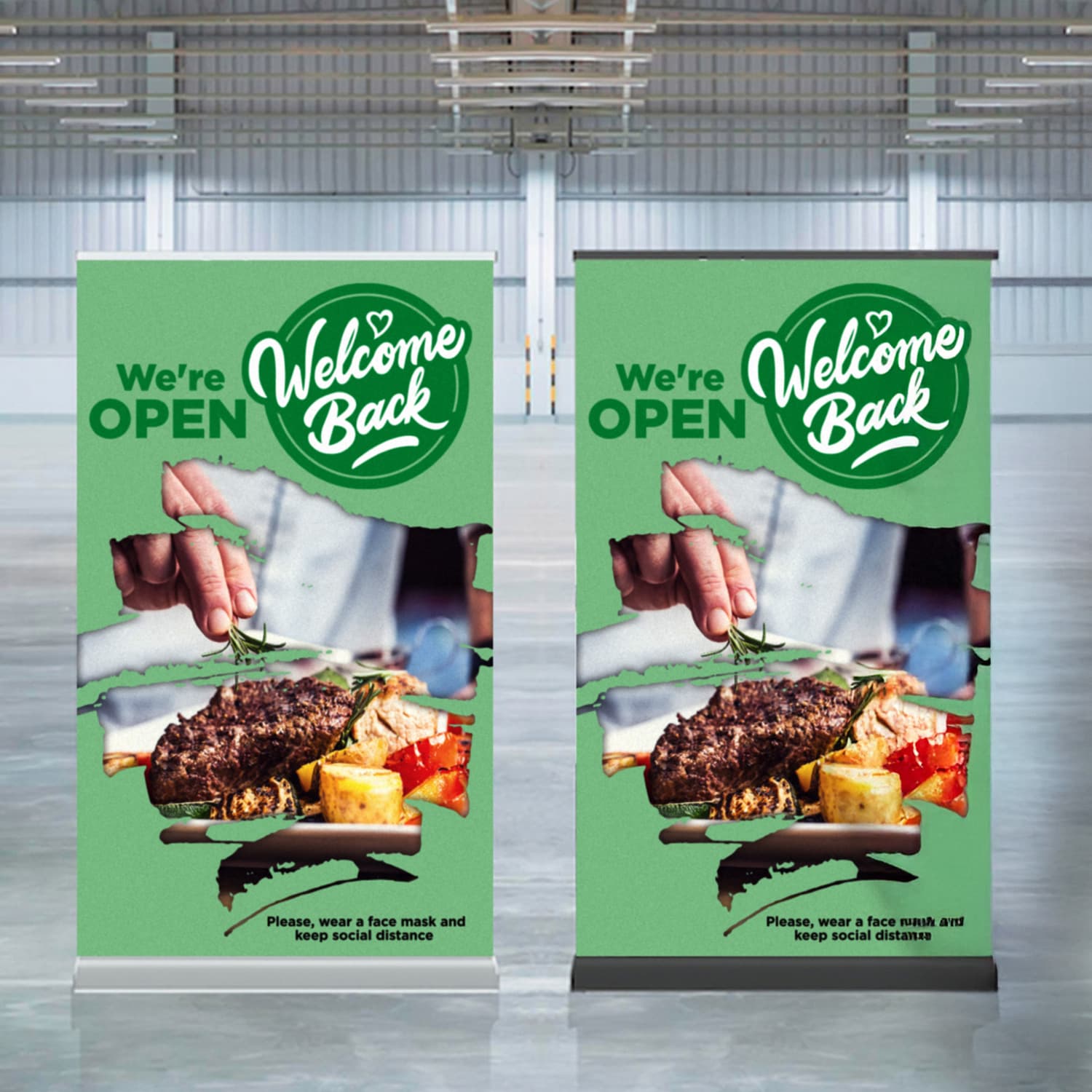 Picture of Luxury Pull Up Banner (SC Approved)