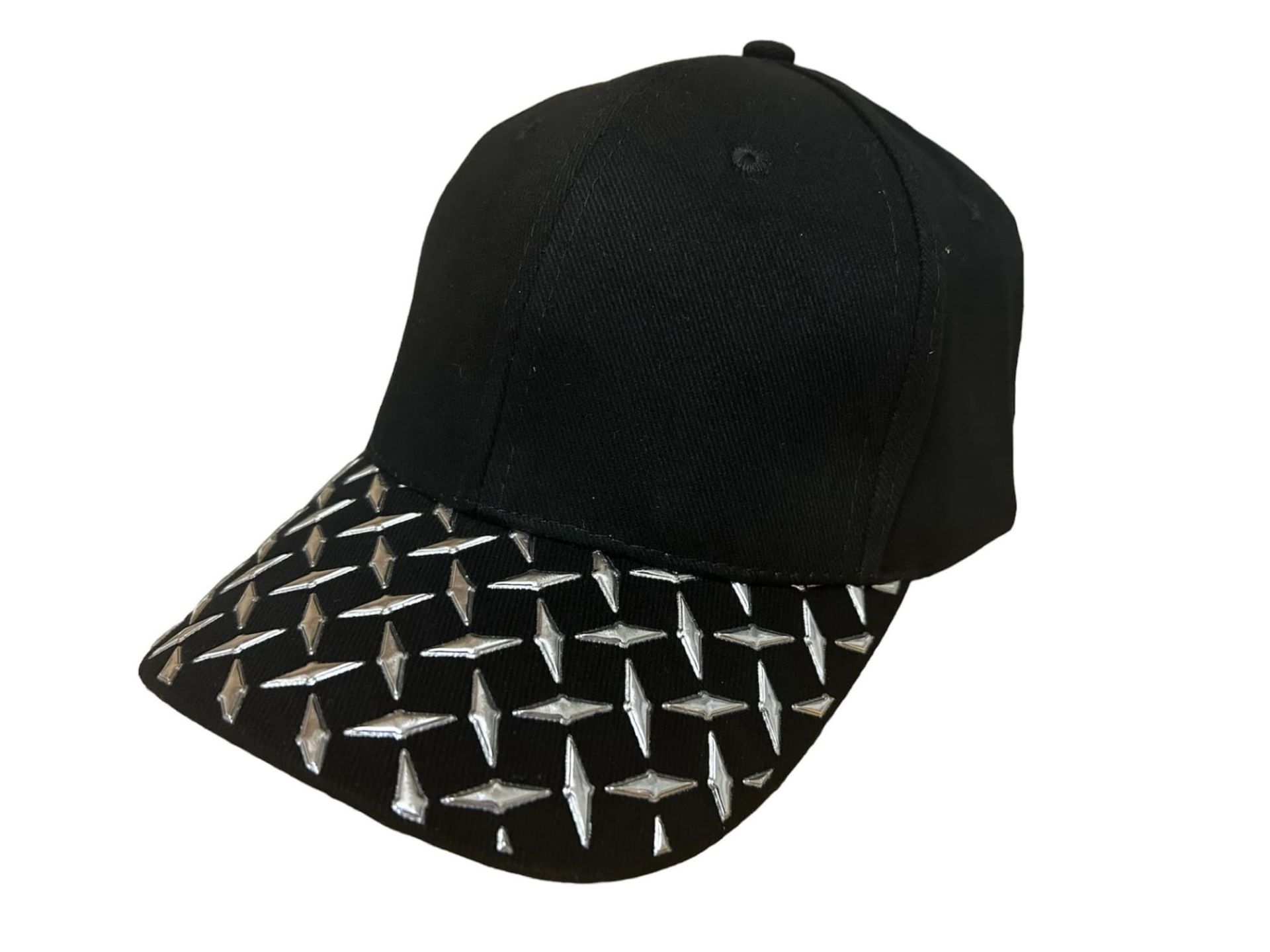 Picture of Brushed Heavy Cotton with Checker Plate on Peak