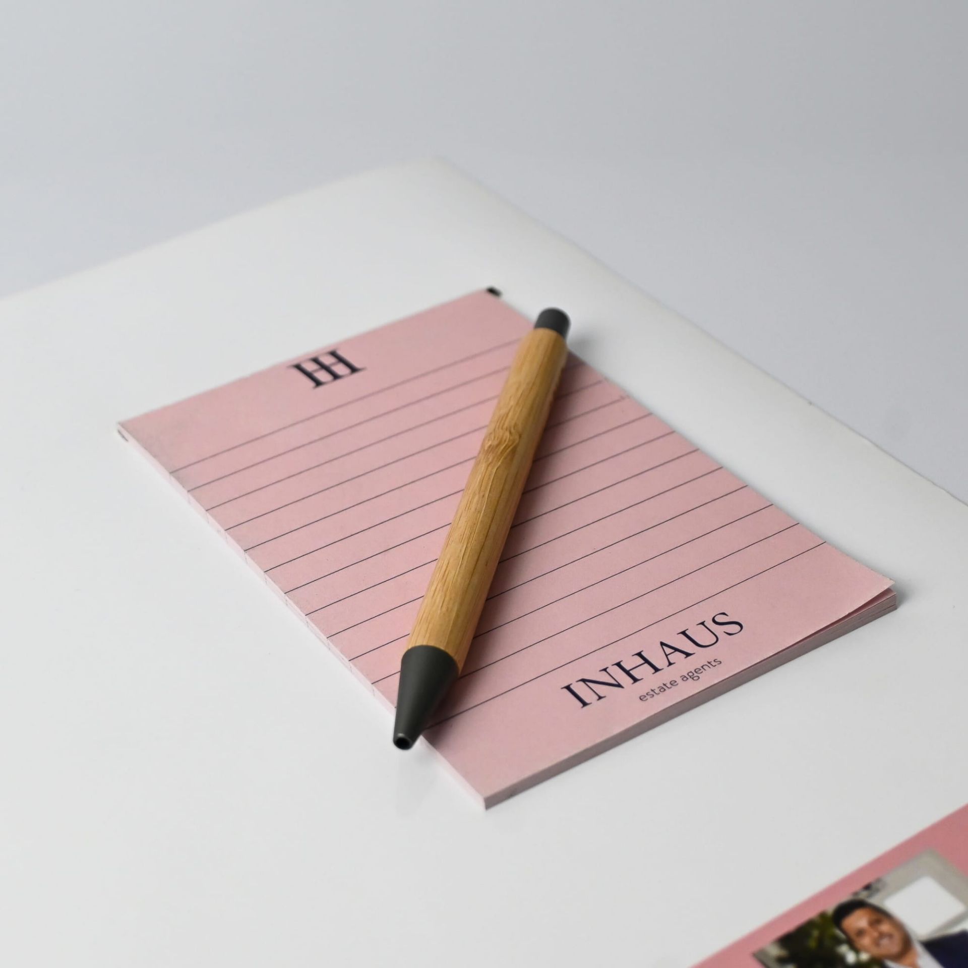 Picture of A3 Magnetic Whiteboard with Notepad
