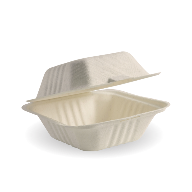 Picture of BioPak BioCane Clamshells - Natural