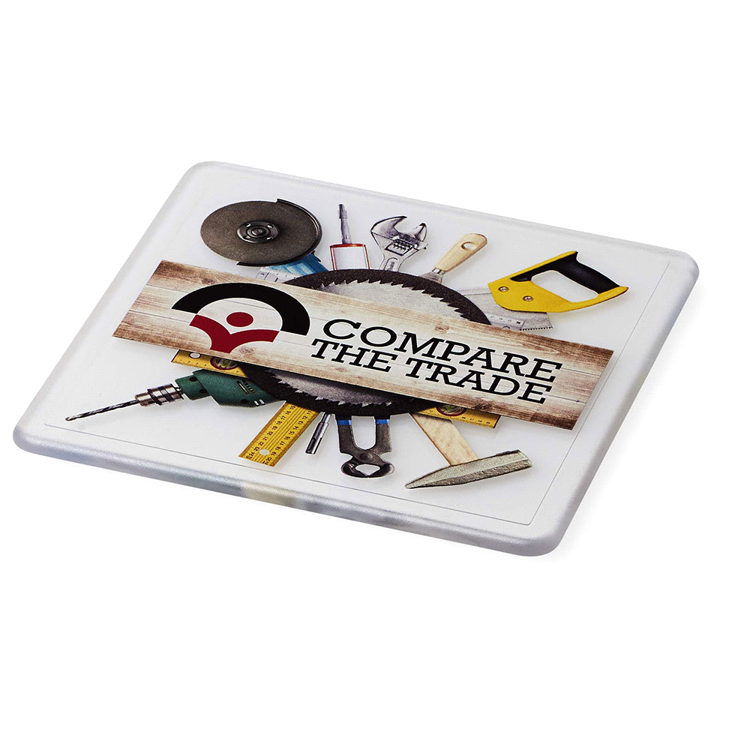 Picture of Renzo square plastic coaster