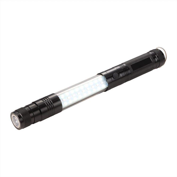 Picture of Telescopic Magnetic COB LED Flashlight w/Sidelight