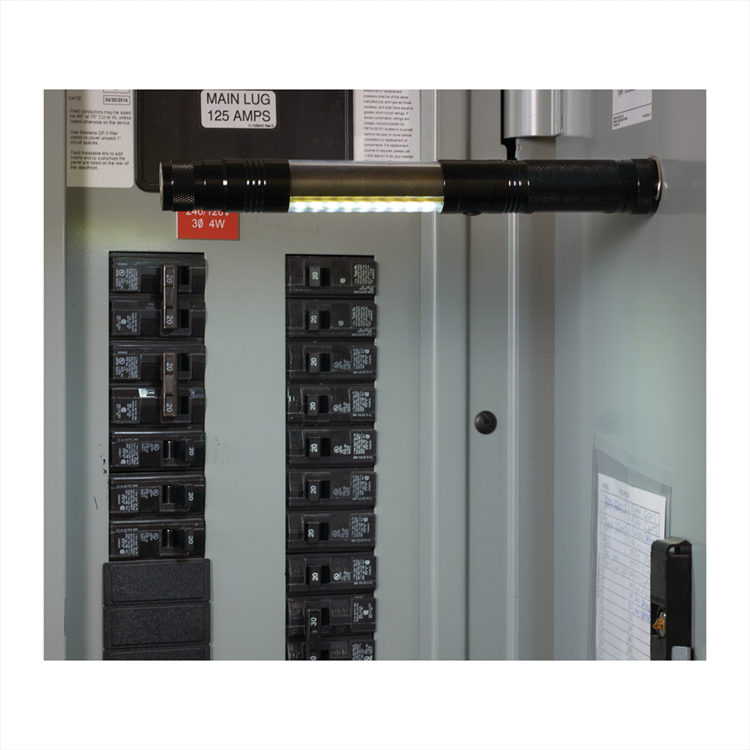 Picture of Telescopic Magnetic COB LED Flashlight w/Sidelight