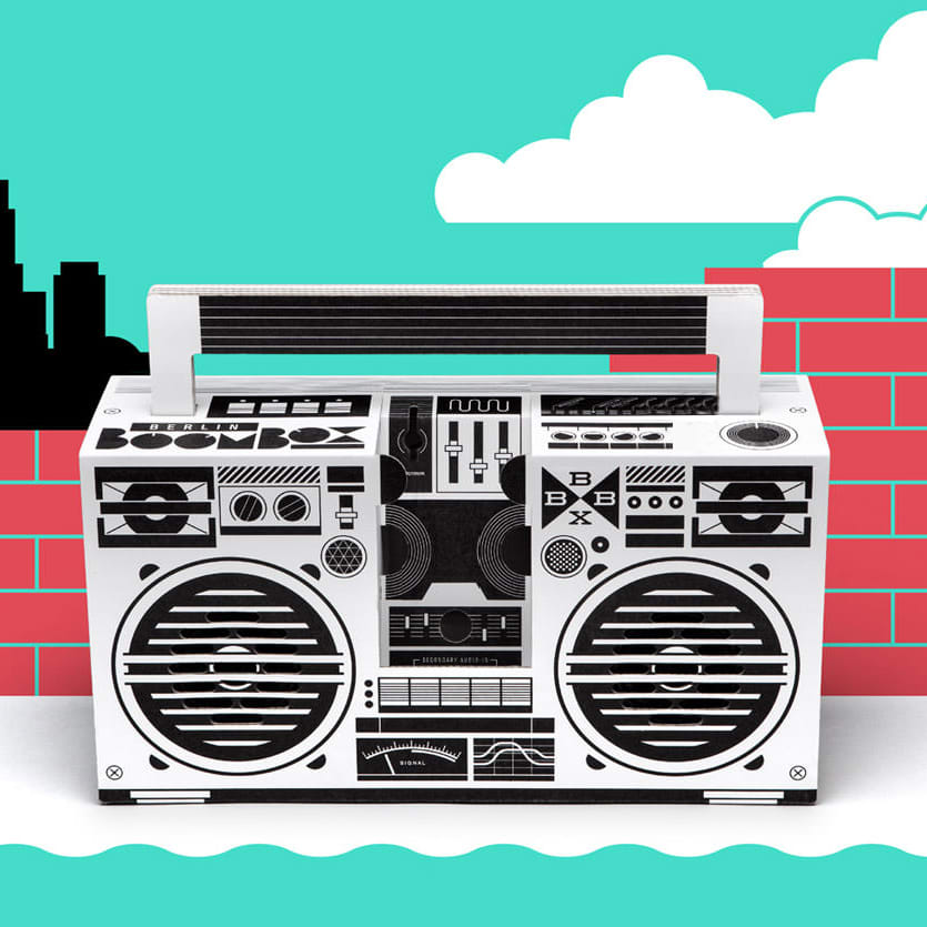 Custom Cardboard BoomboxWholesale Promotional Products Australia ...
