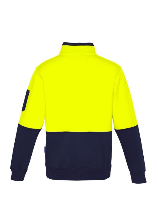 Picture of Unisex Hi Vis Half Zip Pullover