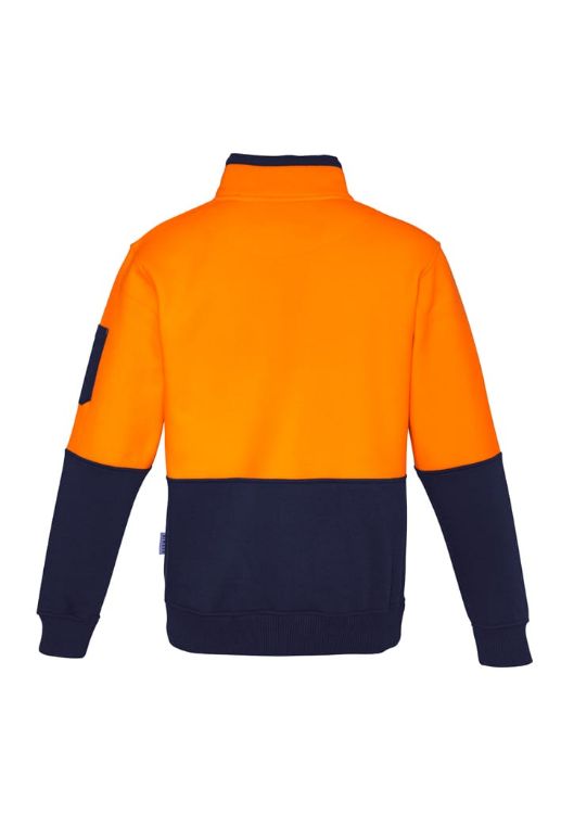 Picture of Unisex Hi Vis Half Zip Pullover