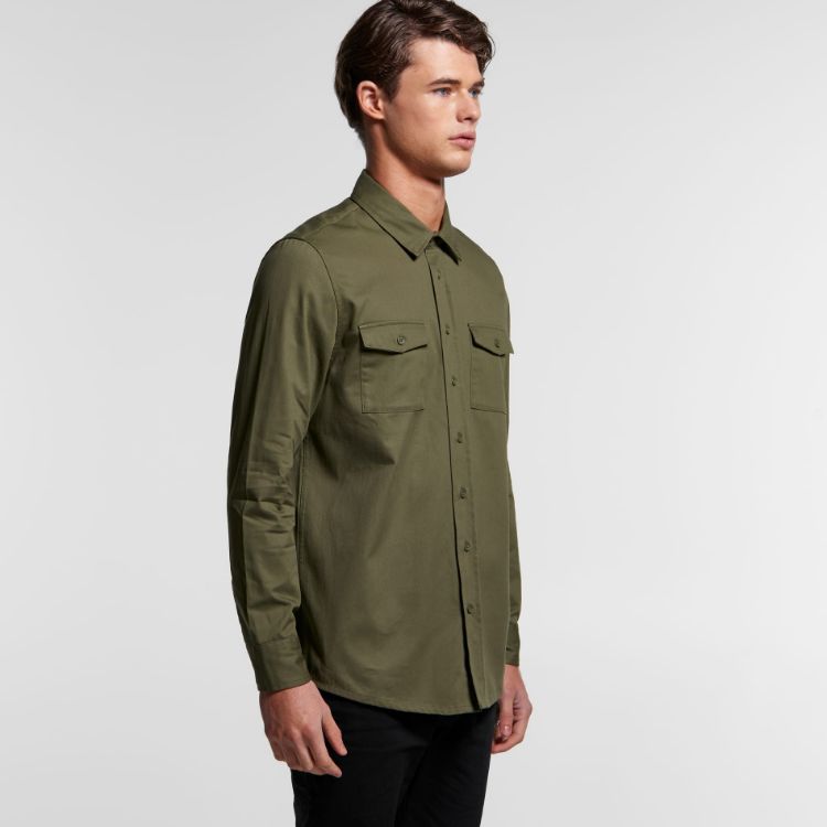 Picture of Mens Military Shirt