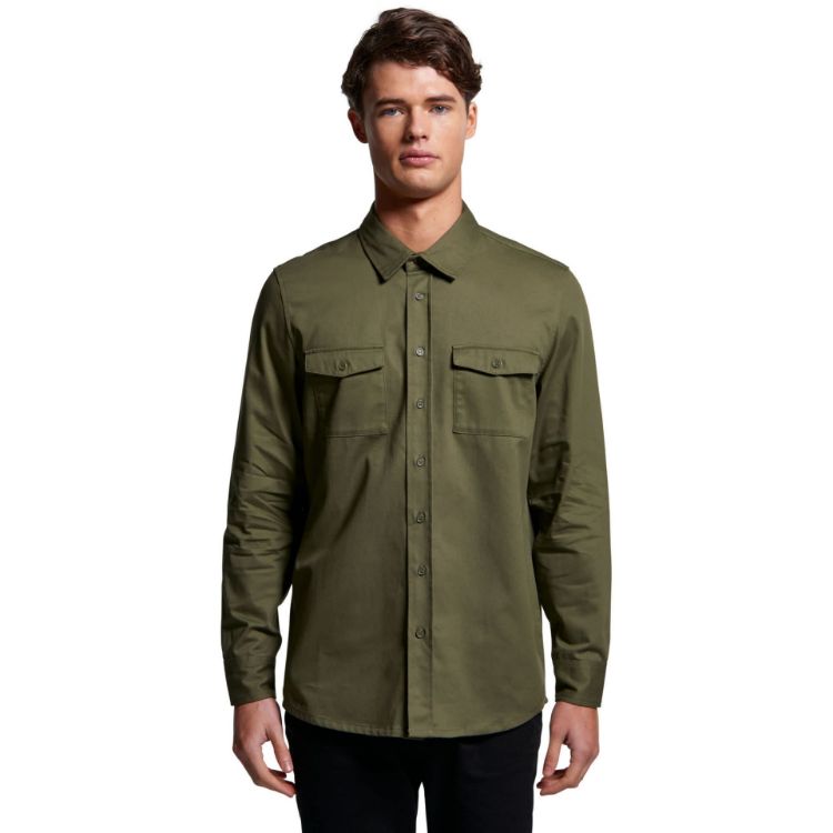 Picture of Mens Military Shirt