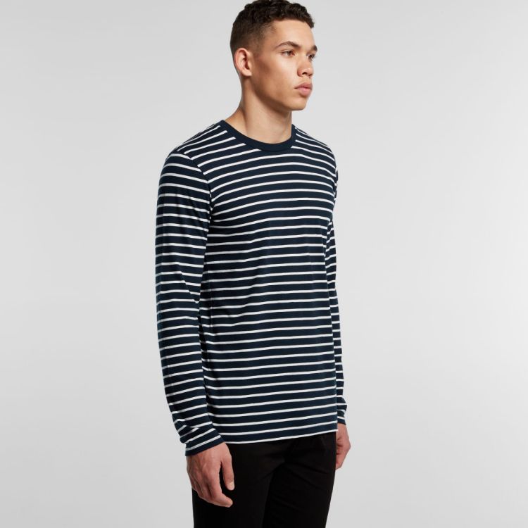 Picture of Match Stripe Ls Tee