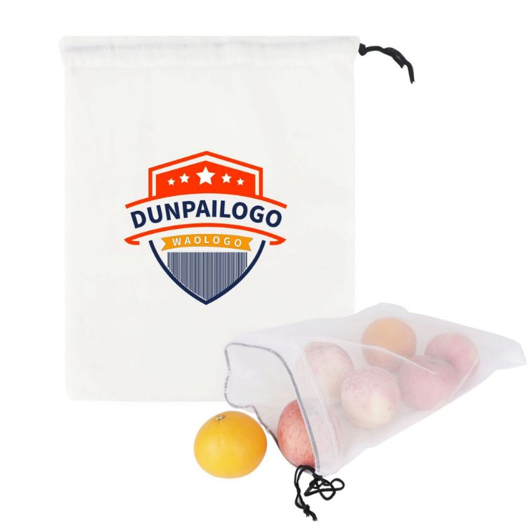Picture of Cotton Mesh Produce Bag