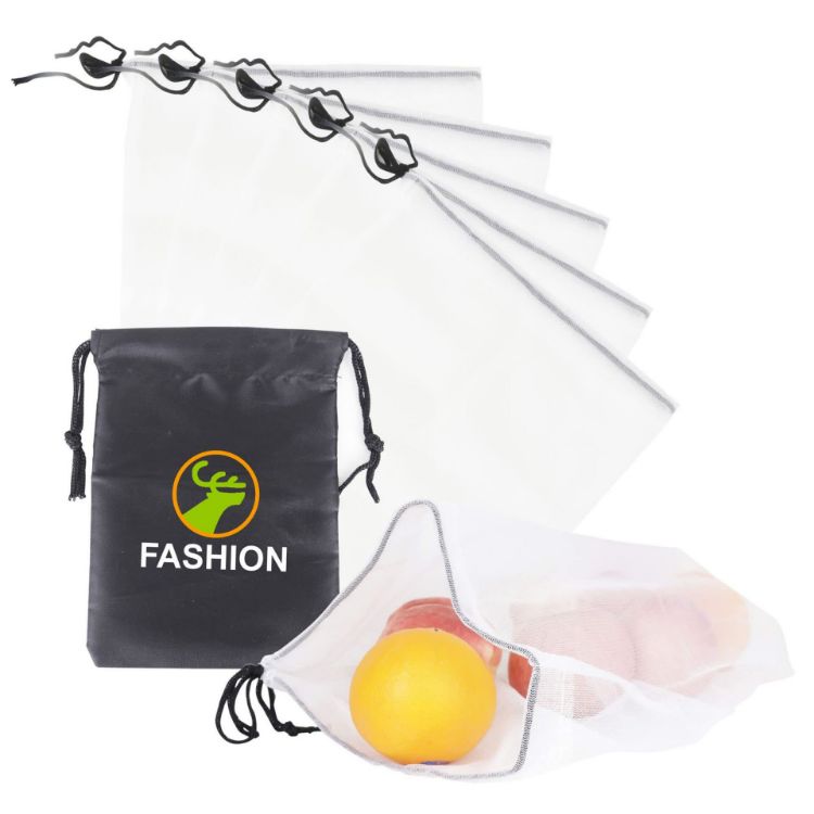 Picture of 5 Pieces Produce Bag Set
