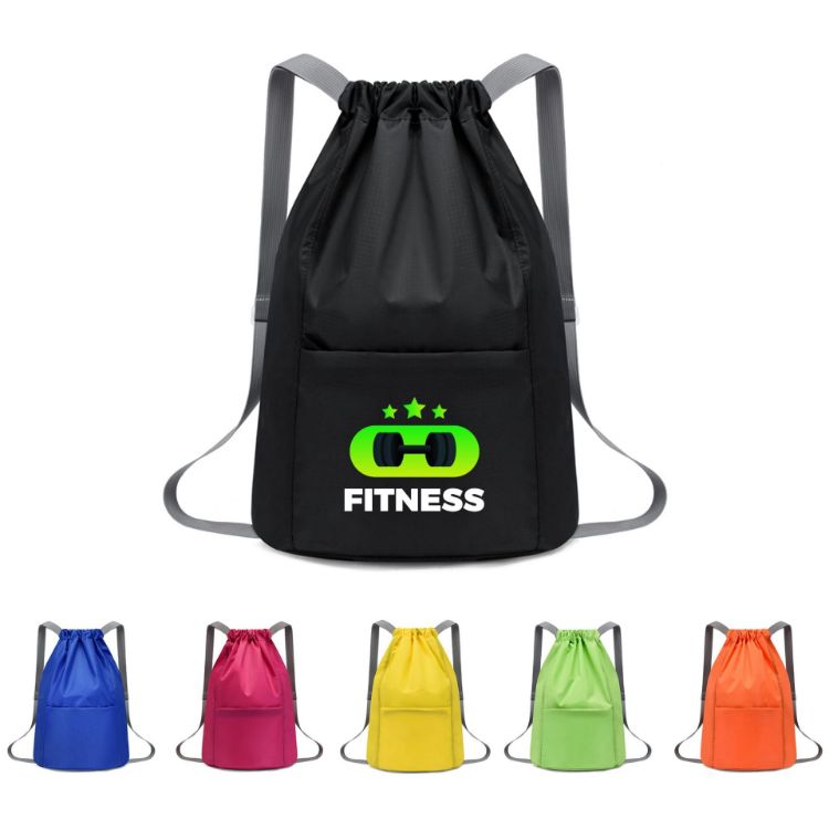 Picture of Bucket Drawstring Backpack