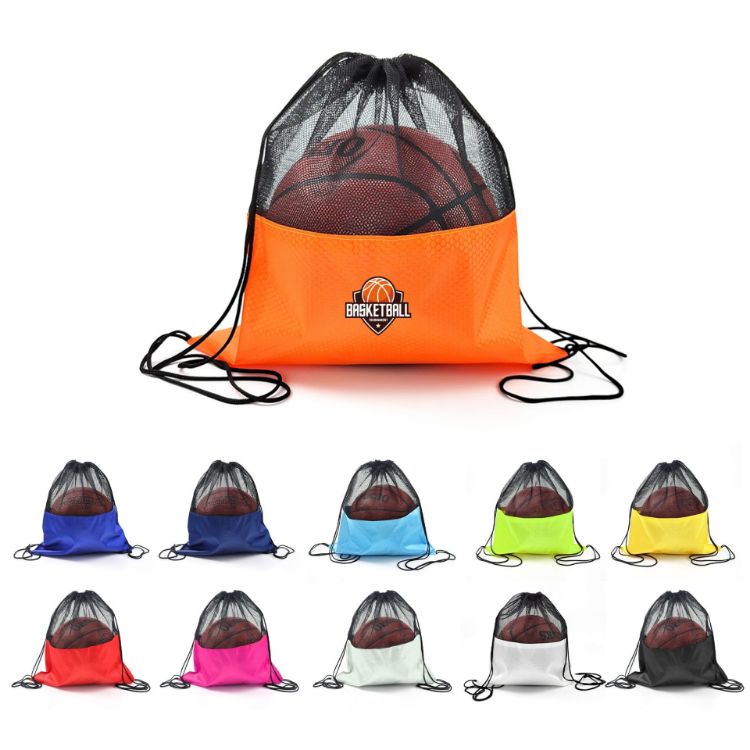 Picture of Drawstring Mesh Backpack
