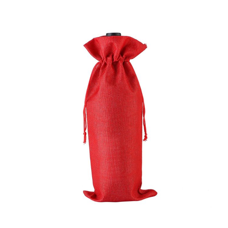 Picture of Wine Drawstring Bag