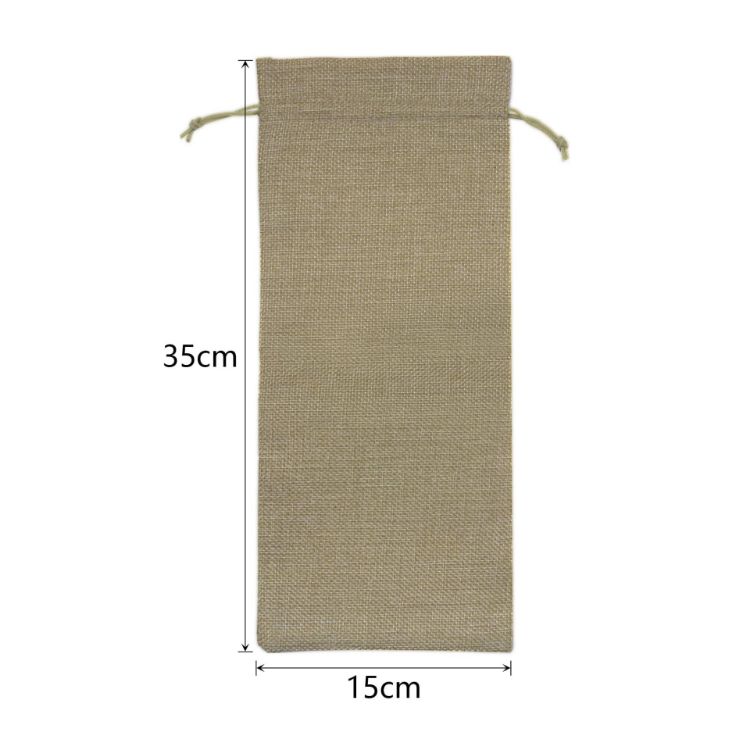 Picture of Wine Drawstring Bag