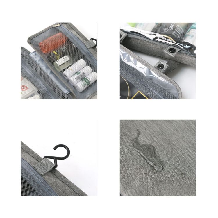 Picture of Large Capacity Hanging Toiletry Bag