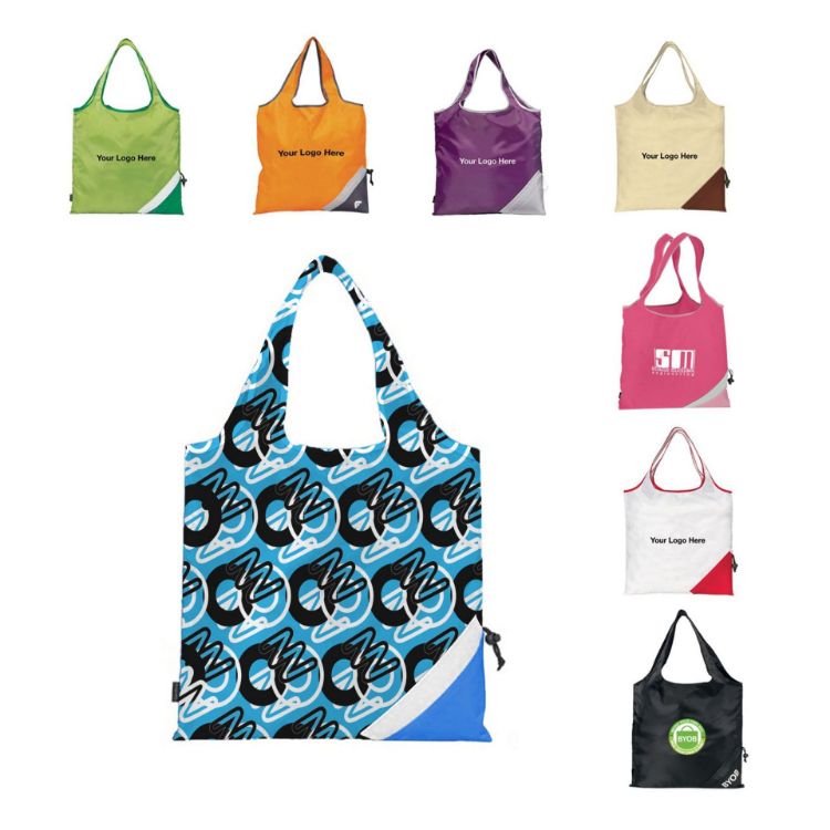 Picture of Latitudes Foldaway Shopping Bag