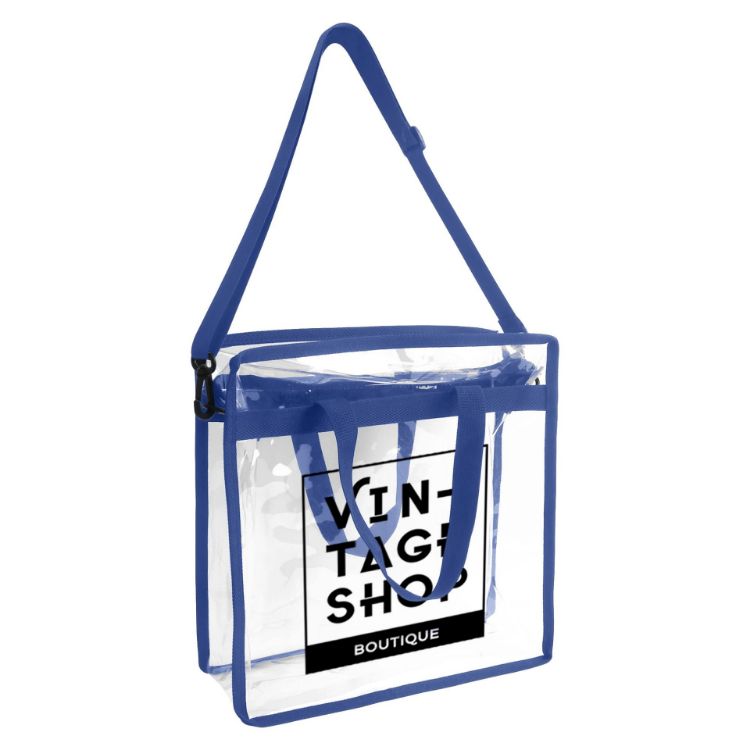 Picture of Clear Tote Bag With Shoulder Strap