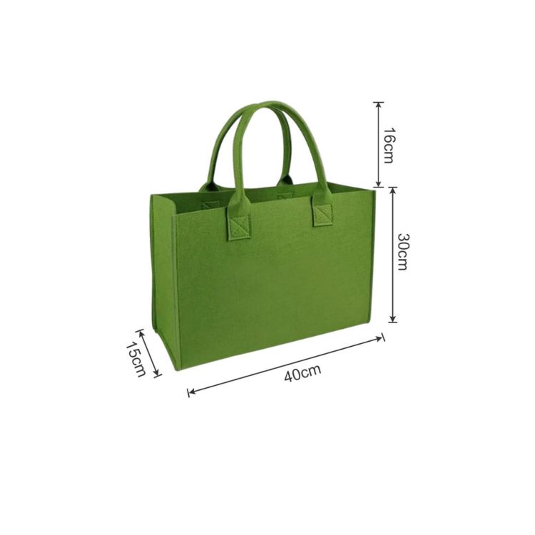 Picture of Customizable Felt Tote Bag