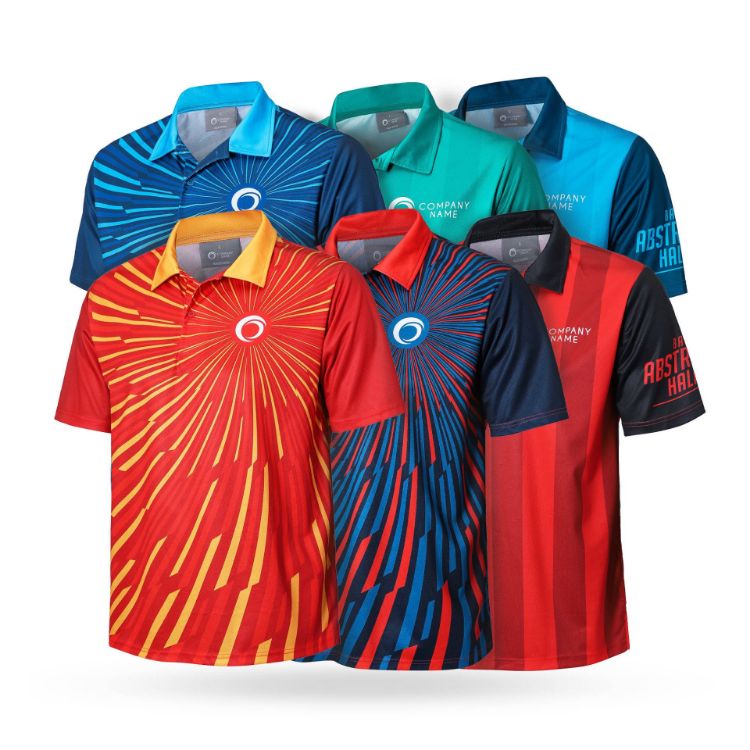Picture of 100% Polyester Sublimated Basic POLO