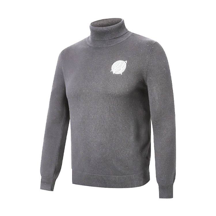Picture of Unisex 100% Cotton Turtleneck Sweater