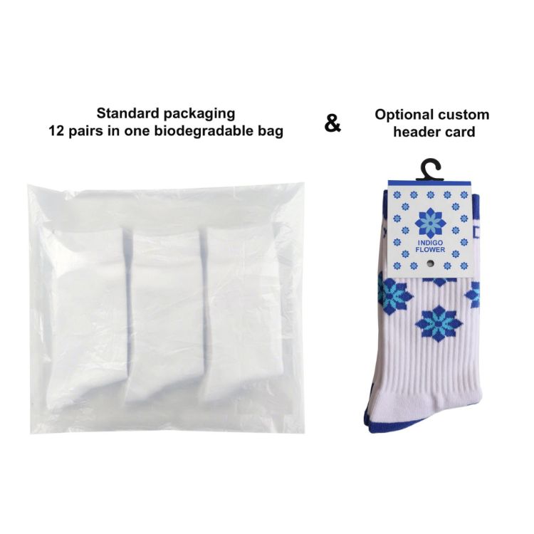 Picture of Crew Woven Work Socks - With Towel Bottom