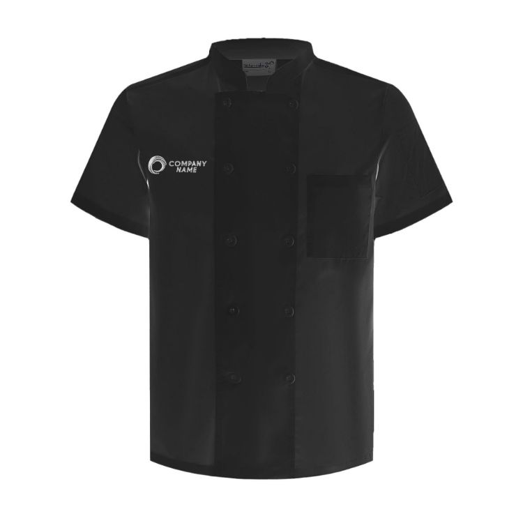 Picture of Classic Short Sleeves Double Breasted Chef Jacket