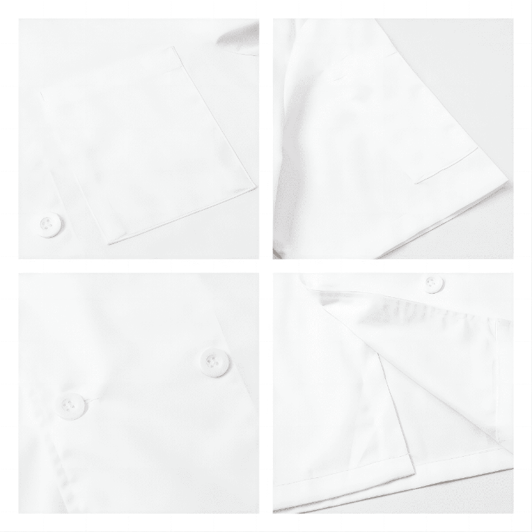 Picture of Classic Short Sleeves Double Breasted Chef Jacket