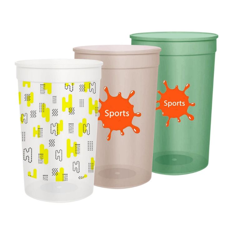 Picture of 650ml Translucent Plastic Stadium Cup