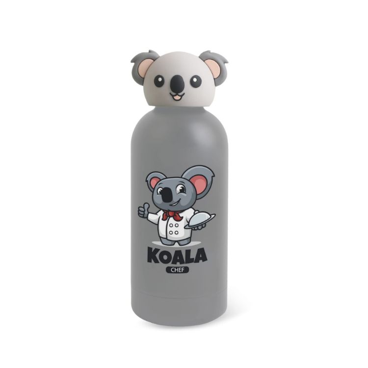 Picture of Double Wall Vacuum Bottle with Animal Head
