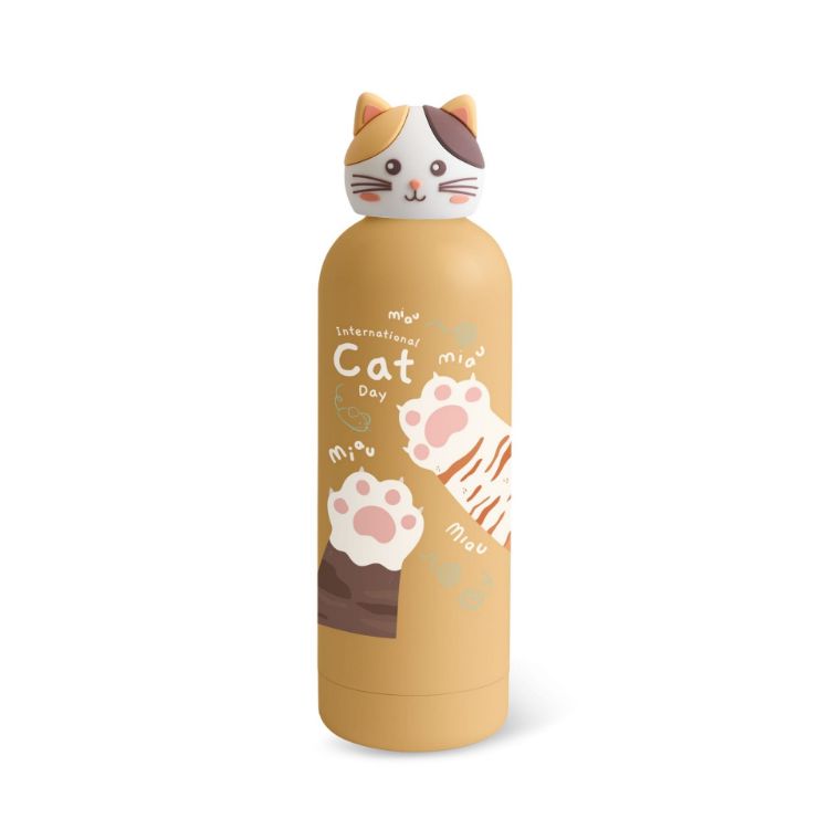 Picture of Double Wall Vacuum Bottle with Animal Head