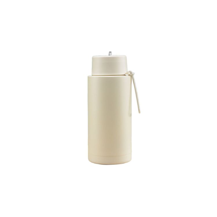 Picture of 1L Stainless Steel Bottle with Straw Lid