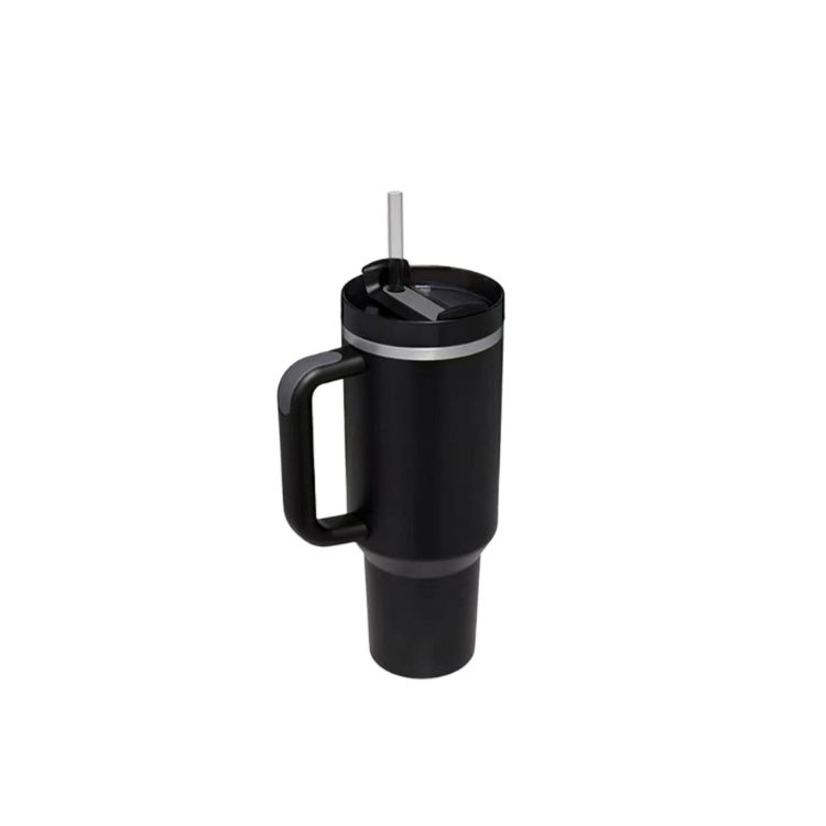 Picture of 1.2L Stainless Steel Tumbler with Lid and Straw