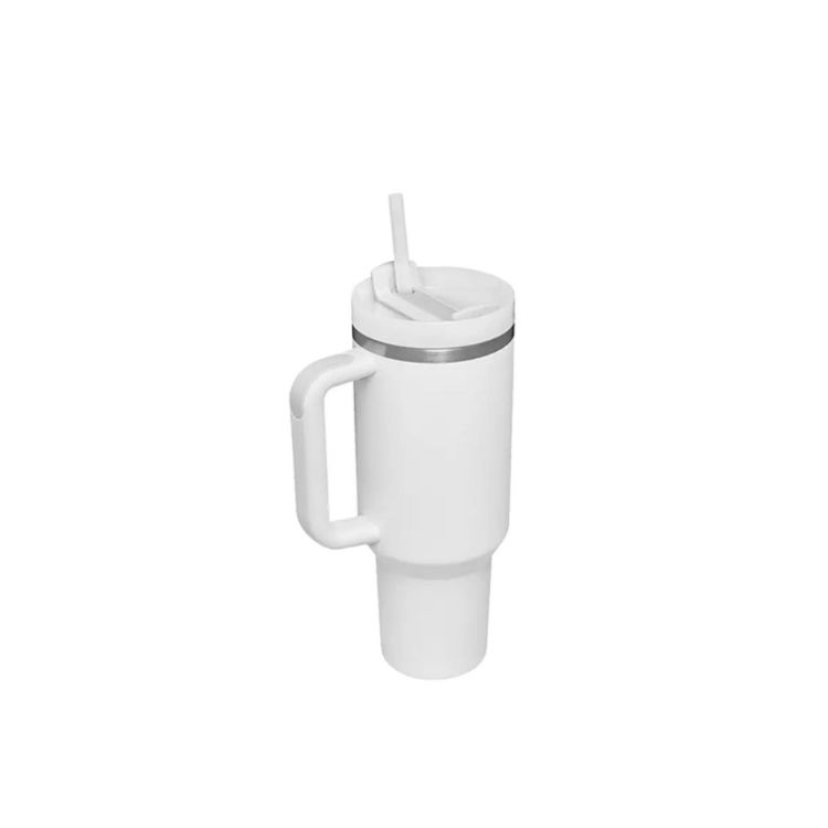 Picture of 1.2L Stainless Steel Tumbler with Lid and Straw