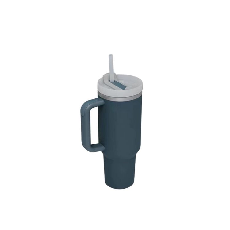 Picture of 1.2L Stainless Steel Tumbler with Lid and Straw