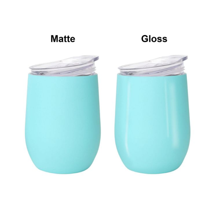 Picture of 12oz Double Wall Egg Shaped Coffee Cup