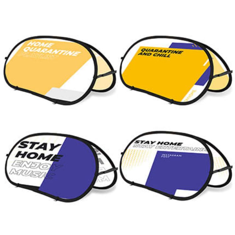 Picture of Bean Shaped Pop Up Banners (Small)