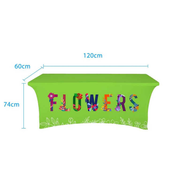 Picture of Stretch Table Covers with Open Back * 4ft