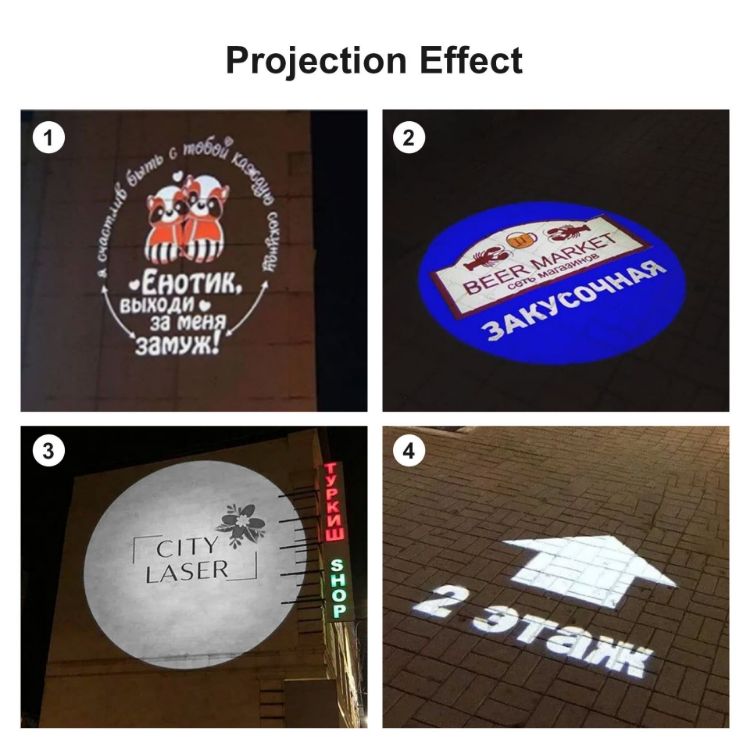 Picture of 25W Advertising LED Logo Projector Light