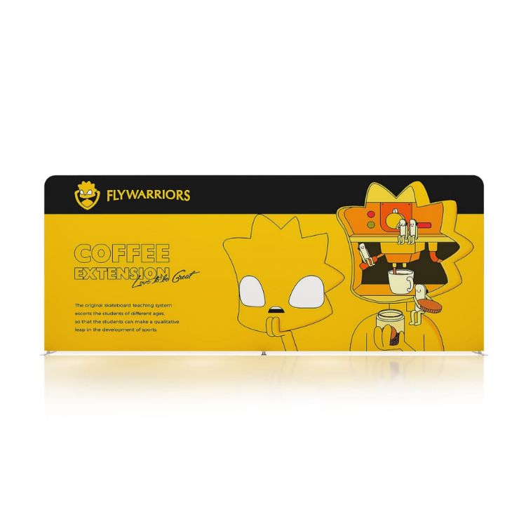 Picture of 6m Straight Tension Fabric Display Wall