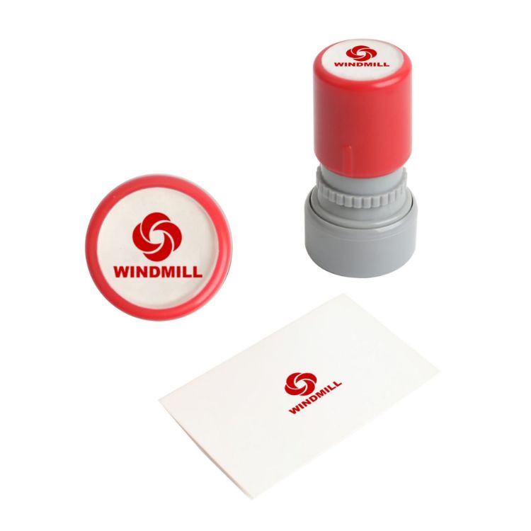 Picture of Coloured Round Stamp