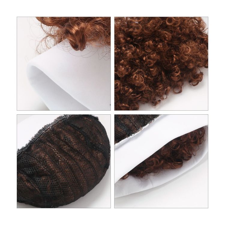 Picture of Solid Afro Headband Wig