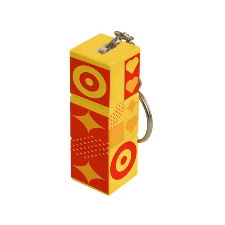 Picture of Custom Square Cube with Keyrings