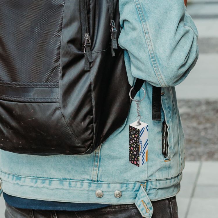 Picture of Custom Square Cube with Keyrings