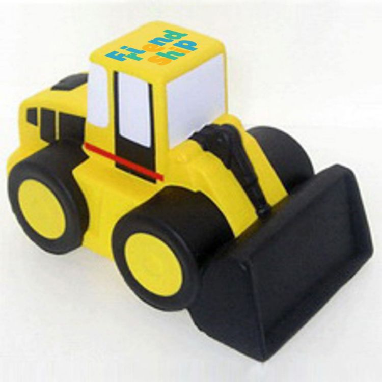 Picture of Cartoon Bulldozer Shape Stress Reliever