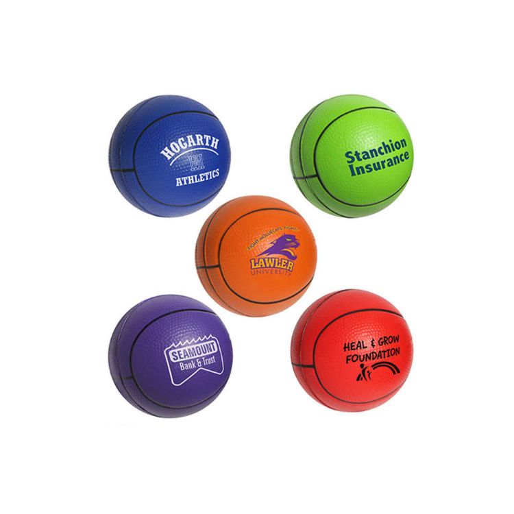 Picture of 63mm Basketball Shape Stress Reliever