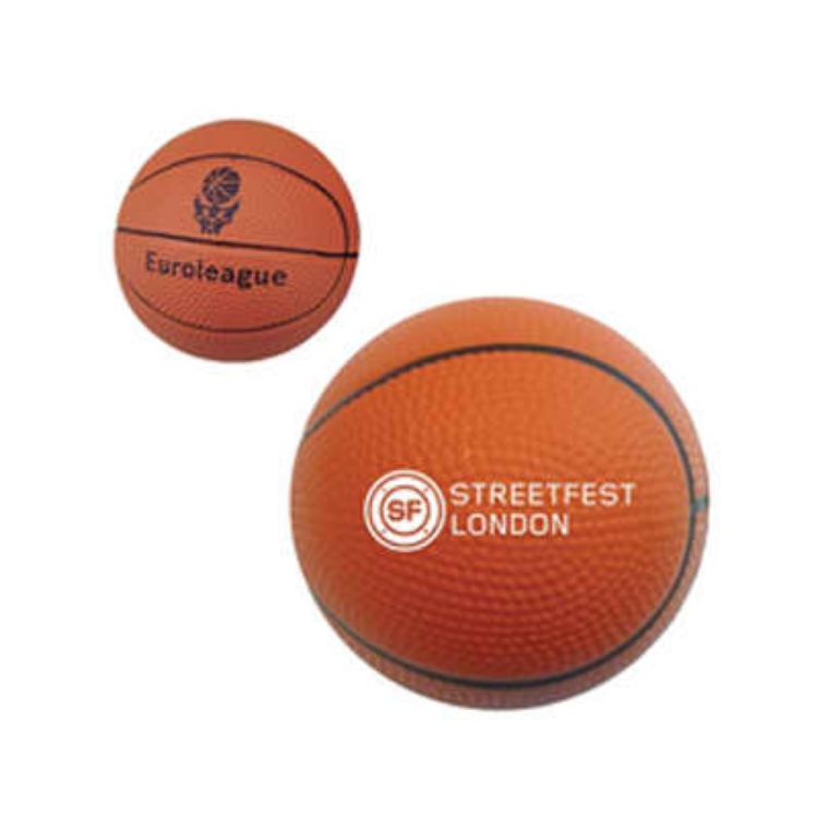 Picture of 63mm Basketball Shape Stress Reliever