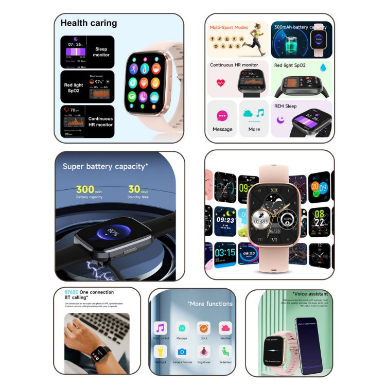 Picture of 1.96" Square Smart Watch